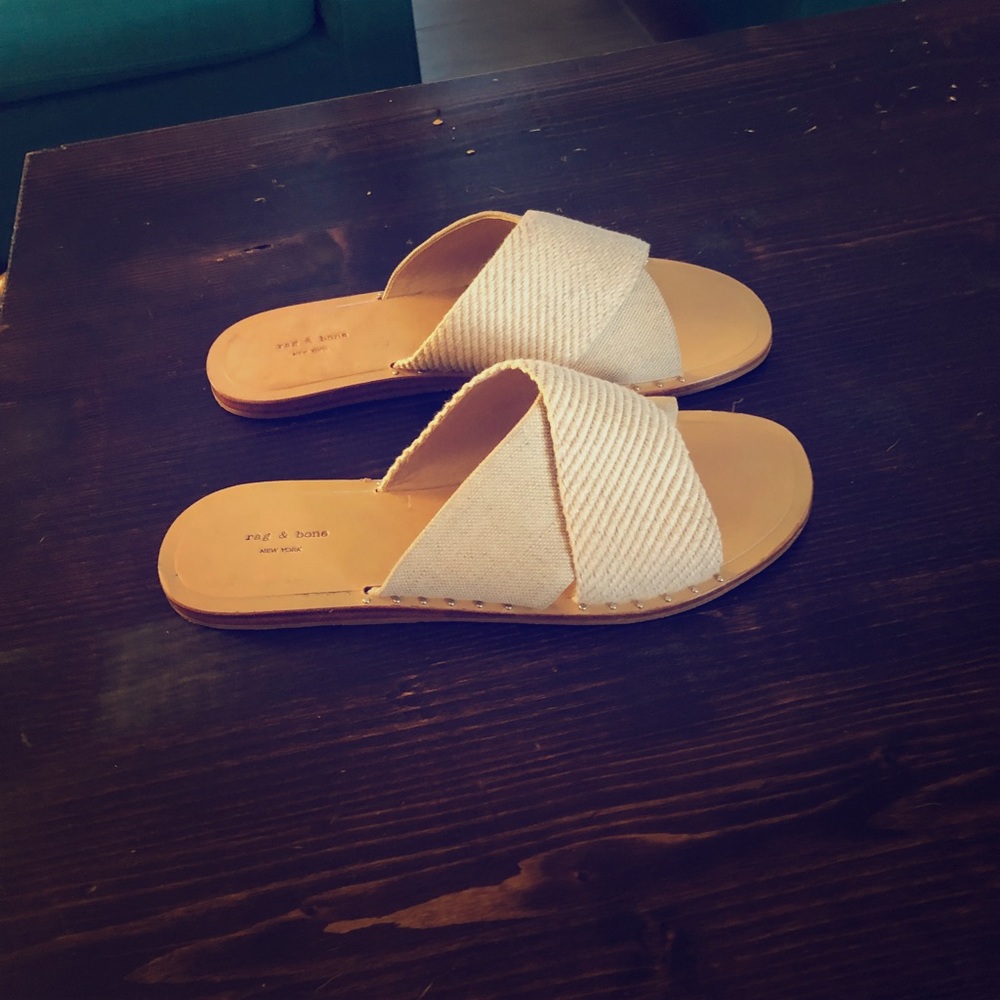 Rag and bone tan sandals